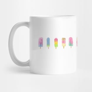 Watercolor Ice-cream and Popsicles Mug